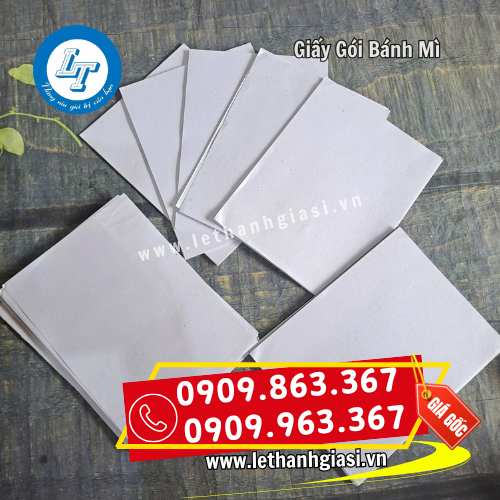 giấy gói bánh mì loại trơn không in giấy gói bánh mì loại trơn không in