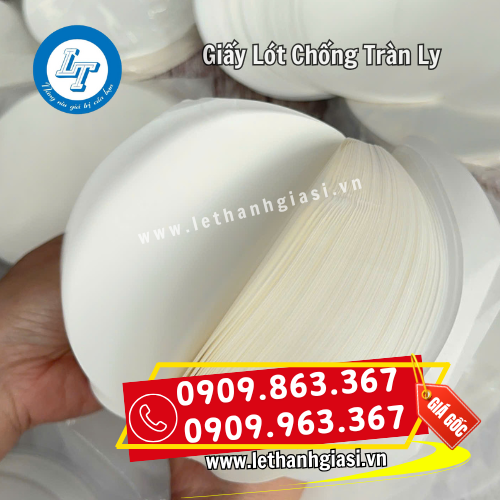 giấy lót chống tràn ly đóng xấp 500 tờ giấy lót chống tràn ly đóng xấp 500 tờ