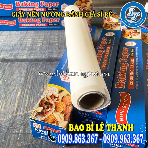 Giấy nến chống dính chịu nhiệt tốt Giấy nến chống dính chịu nhiệt tốt