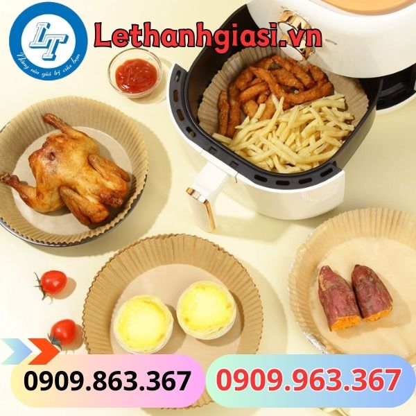 giấy nến lót nồi chiên không dầu giá sỉ giấy nến lót nồi chiên không dầu giá sỉ