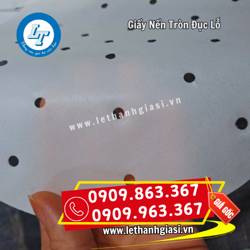 giấy nến tròn đục lỗ bề mặt chống dính giấy nến tròn đục lỗ bề mặt chống dính