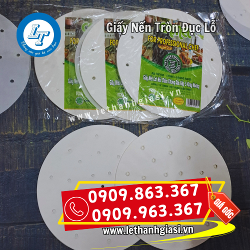 giấy nến tròn đục lỗ dùng trong nấu nướng tiện lợi giấy nến tròn đục lỗ dùng trong nấu nướng tiện lợi