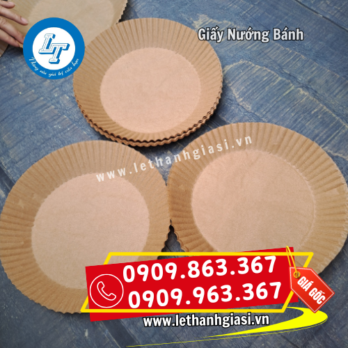 giấy nướng bánh lót nồi chiên không dầu giấy nướng bánh lót nồi chiên không dầu