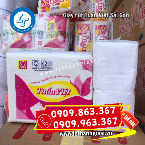 giấy rút tuấn việt sài gòn chính hãng đóng bịch giấy rút tuấn việt sài gòn chính hãng đóng bịch