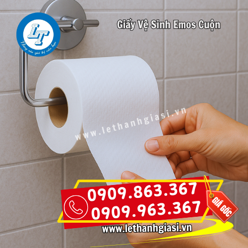 giấy vệ sinh emos cuộn sử dụng tiện lợi giấy vệ sinh emos cuộn sử dụng tiện lợi