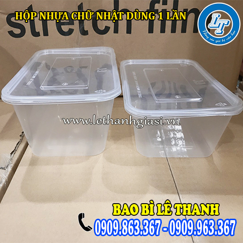 hộp nhựa chữ nhật dùng 1 lần giá sỉ rẻ đựng thực phẩm hộp nhựa chữ nhật dùng 1 lần giá sỉ rẻ đựng thực phẩm