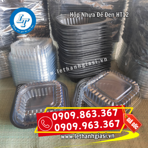 hộp nhựa đế đen ht12 giá sỉ rẻ sẵn số lượng hộp nhựa đế đen ht12 giá sỉ rẻ sẵn số lượng