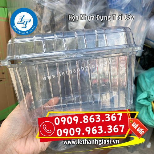 hộp nhựa đựng trái cây trong suốt nhựa pet hộp nhựa đựng trái cây trong suốt nhựa pet