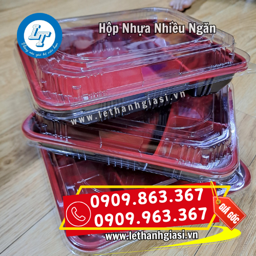 hộp nhựa nhiều ngăn giá sỉ rẻ mẫu đế đỏ hộp nhựa nhiều ngăn giá sỉ rẻ mẫu đế đỏ