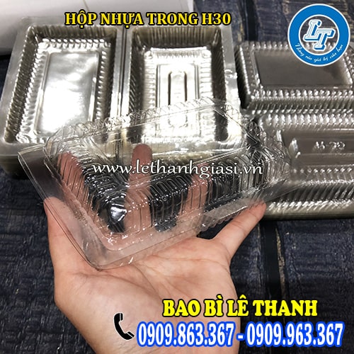 hộp nhựa trong h30 dễ cầm nắm hộp nhựa trong h30 dễ cầm nắm