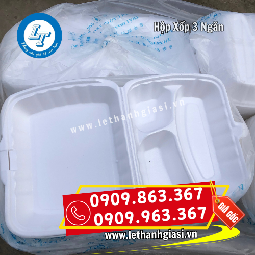 hộp xốp 3 ngăn giá rẻ tại xưởng sản xuất hộp xốp 3 ngăn giá rẻ tại xưởng sản xuất