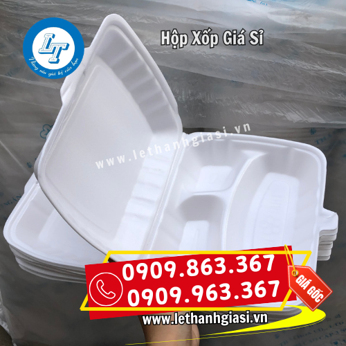 hộp xốp 3 ngăn giá sỉ rẻ đựng thức ăn hộp xốp 3 ngăn giá sỉ rẻ đựng thức ăn