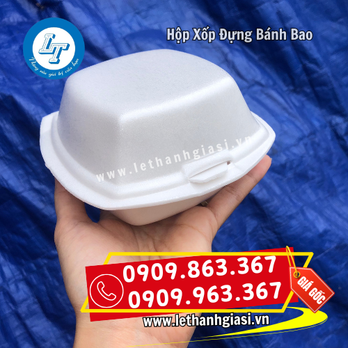 hộp xốp đựng bánh bao dùng 1 lần hộp xốp đựng bánh bao dùng 1 lần