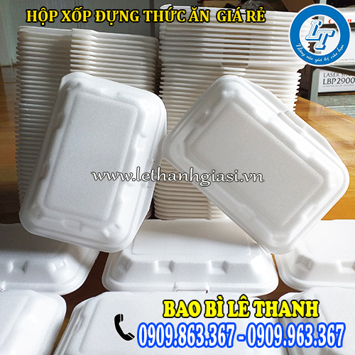 hộp xốp đựng thức ăn hình chữ nhật hộp xốp đựng thức ăn hình chữ nhật