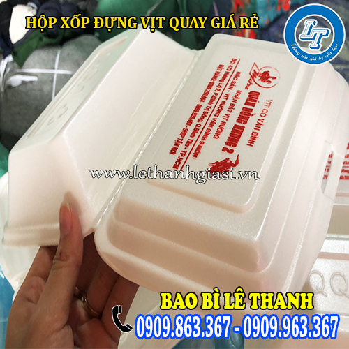 hộp xốp đựng vịt quay giá rẻ chất lượng hộp xốp đựng vịt quay giá rẻ chất lượng