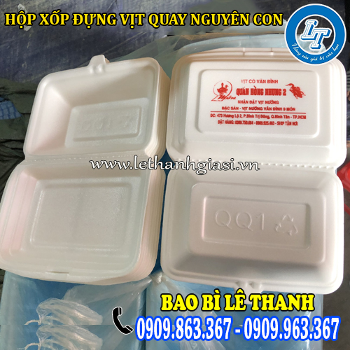 hộp xốp đựng vịt quay nguyên con giá rẻ tại xưởng lê thanh hộp xốp đựng vịt quay nguyên con giá rẻ tại xưởng lê thanh