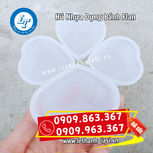 hũ nhựa đựng bánh flan hình trái tim đẹp mắt hũ nhựa đựng bánh flan hình trái tim đẹp mắt