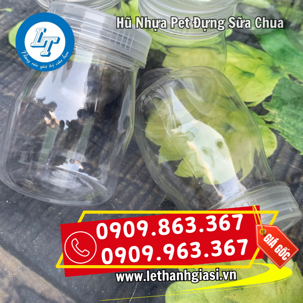hũ nhựa đựng sữa chua nhựa pet trong hũ nhựa đựng sữa chua nhựa pet trong