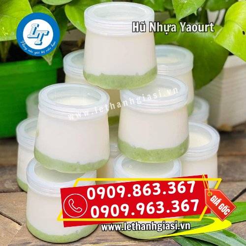 hũ nhựa đựng yaourt sữa chua bắt mắt hũ nhựa đựng yaourt sữa chua bắt mắt