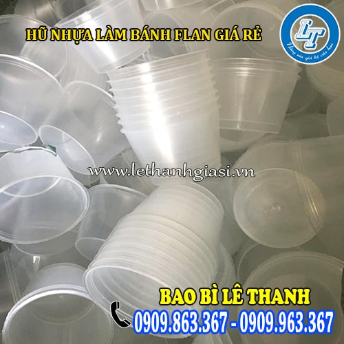 Hũ nhựa làm bánh flan giá rẻ tận xưởng Hũ nhựa làm bánh flan giá rẻ tận xưởng