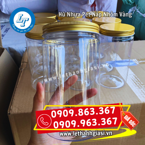 hũ nhựa pet nắp nhôm vàng sản xuất tại lê thanh hũ nhựa pet nắp nhôm vàng sản xuất tại lê thanh