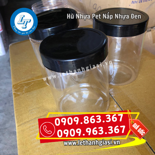 hũ nhựa pet nắp nhựa đen giá sỉ rẻ tại xưởng hũ nhựa pet nắp nhựa đen giá sỉ rẻ tại xưởng