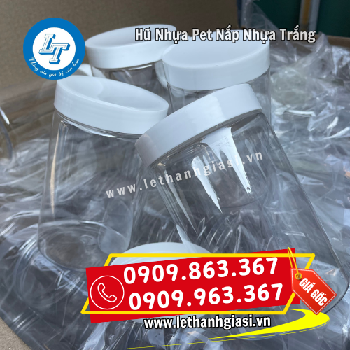 hũ nhựa pet nắp nhựa trắng giá sỉ rẻ tại xưởng hũ nhựa pet nắp nhựa trắng giá sỉ rẻ tại xưởng