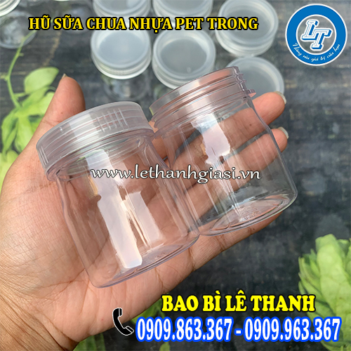 hũ sữa chua nhựa pet trong chất lượng hũ sữa chua nhựa pet trong chất lượng