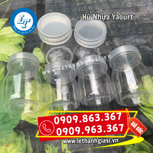 hũ sữa chua pet đáy tròn hũ sữa chua pet đáy tròn