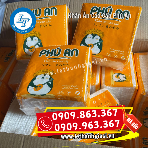 khăn ăn cao cấp Phú An giá sỉ tiện dụng khăn ăn cao cấp Phú An giá sỉ tiện dụng