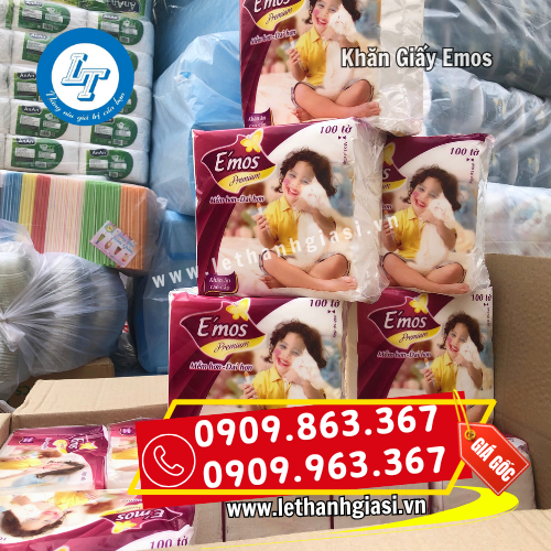 khăn giấy Emos giá sỉ rẻ sẵn số lượng lớn khăn giấy Emos giá sỉ rẻ sẵn số lượng lớn