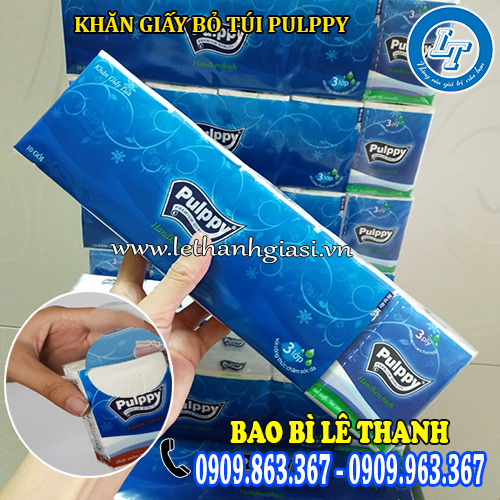 khăn giấy pulppy bỏ túi tiện lợi nhỏ gọn khăn giấy pulppy bỏ túi tiện lợi nhỏ gọn