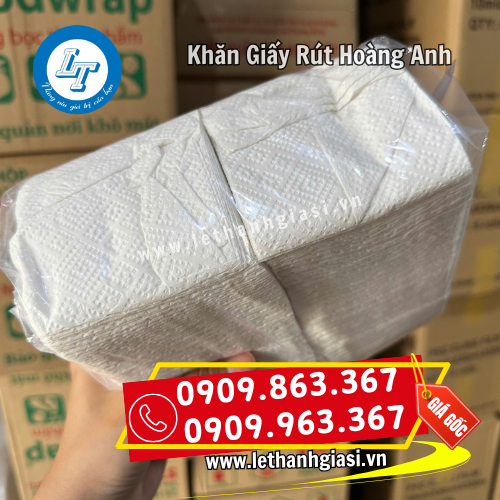 khăn giấy rút Hoàng Anh không bụi xài tiện lợi khăn giấy rút Hoàng Anh không bụi xài tiện lợi