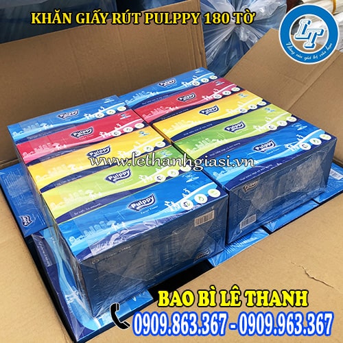 khăn giấy rút pulppy 180 tờ giá sỉ rẻ tại nhà phân phối khăn giấy rút pulppy 180 tờ giá sỉ rẻ tại nhà phân phối