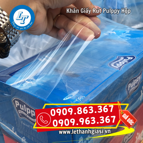 khăn giấy rút pulppy có quai xách tiện dụng khăn giấy rút pulppy có quai xách tiện dụng