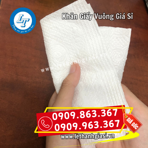 khăn giấy vuông dùng lau tay tiện lợi khăn giấy vuông dùng lau tay tiện lợi