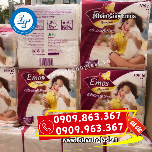 khăn giấy vuông Emos sử dụng tiện lợi khăn giấy vuông Emos sử dụng tiện lợi