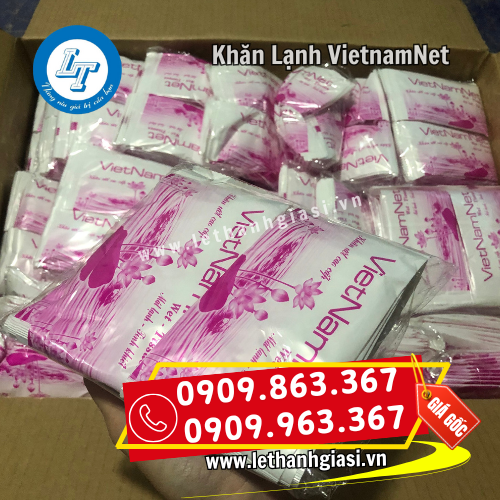 khăn lạnh Vietnamnet bao bì đẹp mắt khăn lạnh Vietnamnet bao bì đẹp mắt
