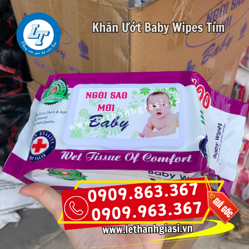 khăn ướt baby wipes tím chất lượng tại lê thanh khăn ướt baby wipes tím chất lượng tại lê thanh