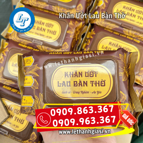 khăn ướt lau bàn thờ nhỏ gọn khăn ướt lau bàn thờ nhỏ gọn