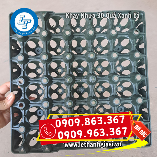 khay nhựa 30 quả đựng trứng màu xanh lá đậm khay nhựa 30 quả đựng trứng màu xanh lá đậm