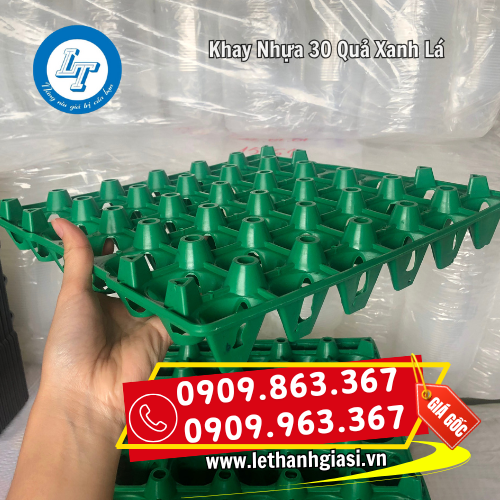 khay nhựa 30 quả đựng trứng màu xanh lá khay nhựa 30 quả đựng trứng màu xanh lá