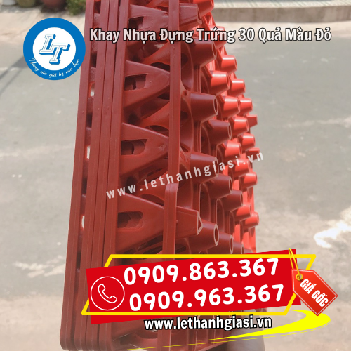 khay nhựa đựng trứng 30 quả màu đỏ xếp chồng khay nhựa đựng trứng 30 quả màu đỏ xếp chồng