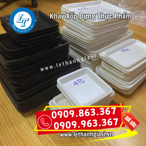 khay xốp đựng thực phẩm nhiều kích thước mẫu mã khay xốp đựng thực phẩm nhiều kích thước mẫu mã