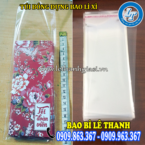 kích thước túi bóng đựng bao lì xì kích thước túi bóng đựng bao lì xì
