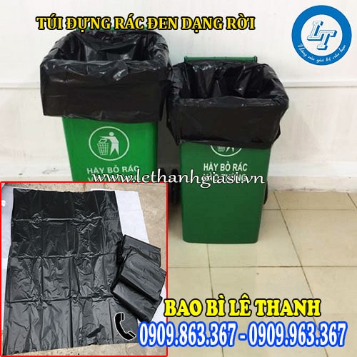 kích thước túi đựng rác đen dạng rời phù hợp với từng thùng rác kích thước túi đựng rác đen dạng rời phù hợp với từng thùng rác
