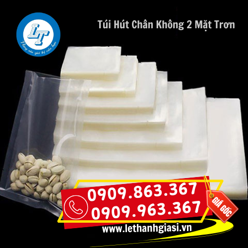 kích thước túi hút chân không 2 mặt trơn đa dạng kích thước túi hút chân không 2 mặt trơn đa dạng