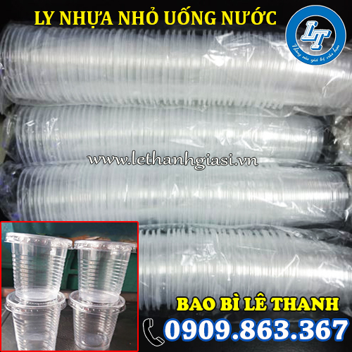 ly nhựa có nắp loại nhỏ ly nhựa có nắp loại nhỏ