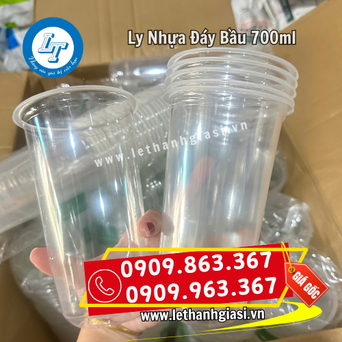 ly nhựa đáy bầu 700ml giá sỉ rẻ sẵn số lượng ly nhựa đáy bầu 700ml giá sỉ rẻ sẵn số lượng