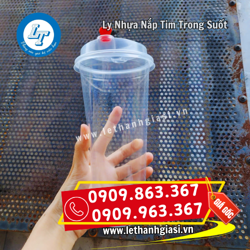 ly nhựa nắp tim trong suốt mẫu ly đẹp ly nhựa nắp tim trong suốt mẫu ly đẹp